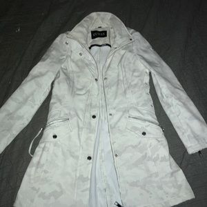 Guess White Camo style Jacket